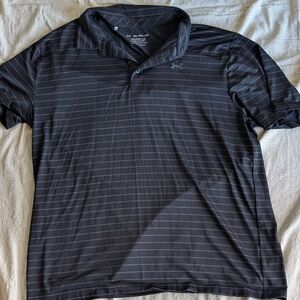 Black Striped Men's Shirt